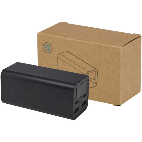 Batterie externe publicitaire aluminium recyclé 20000 mAh 70 W Acamar