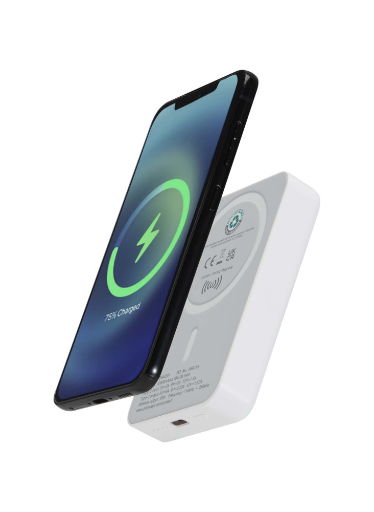 Batterie externe publicitaire magnétique 10000 mAh 20 W Acrab