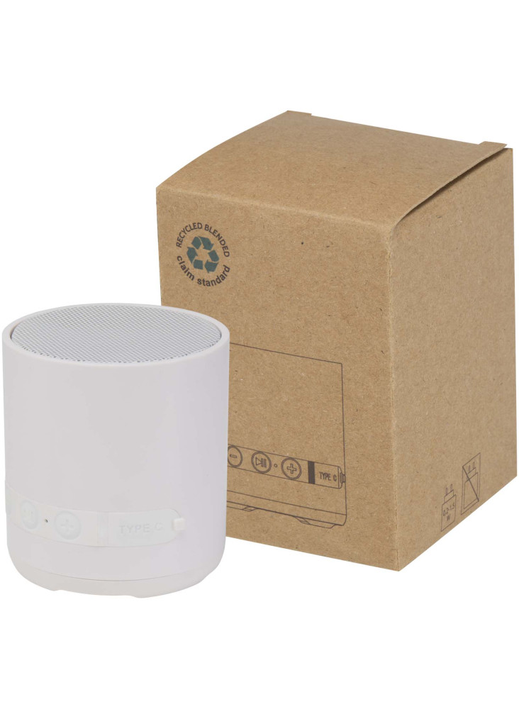Enceinte publicitaire Bluetooth recyclée 3 W Hunor