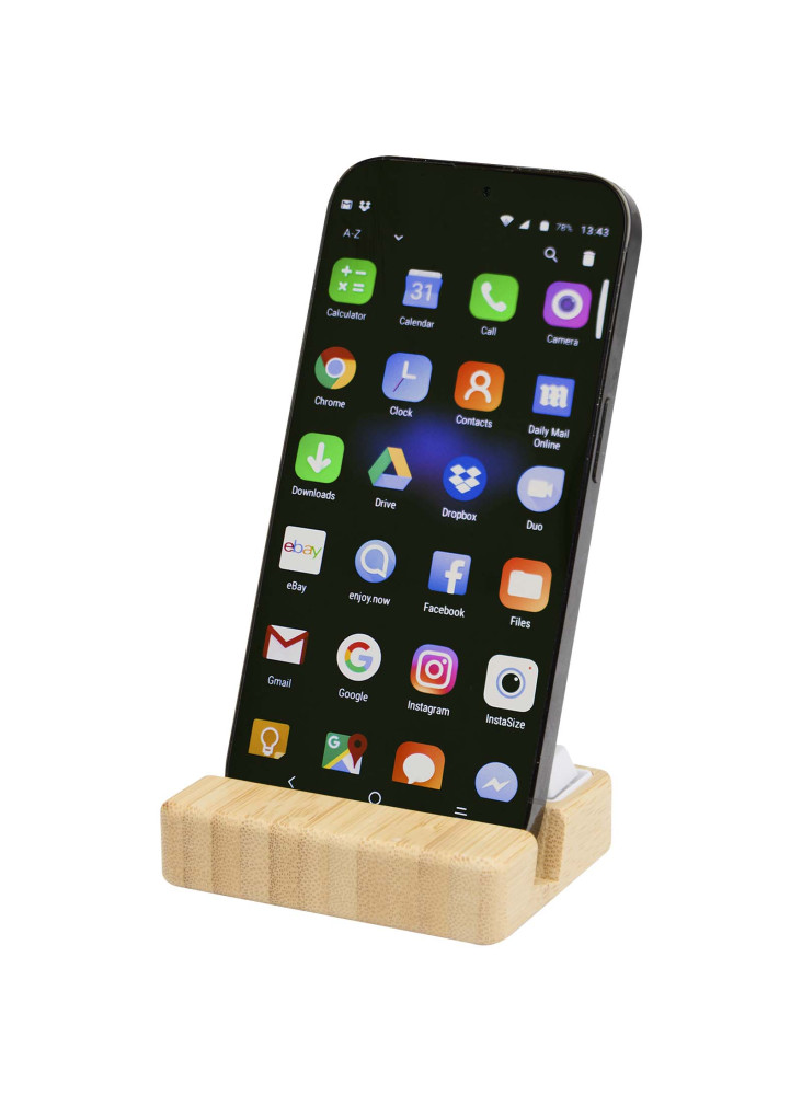 Support publicitaire téléphone fidget bambou Algol