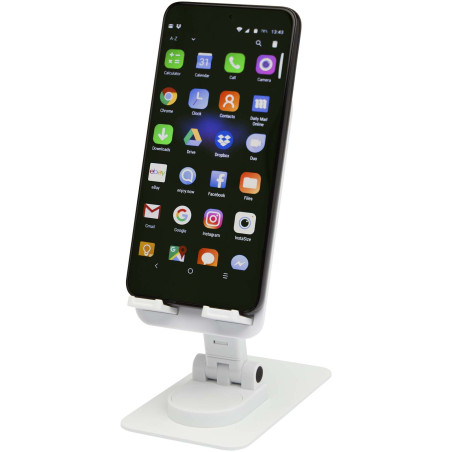 Support publicitaire téléphone pliable métal Alhena