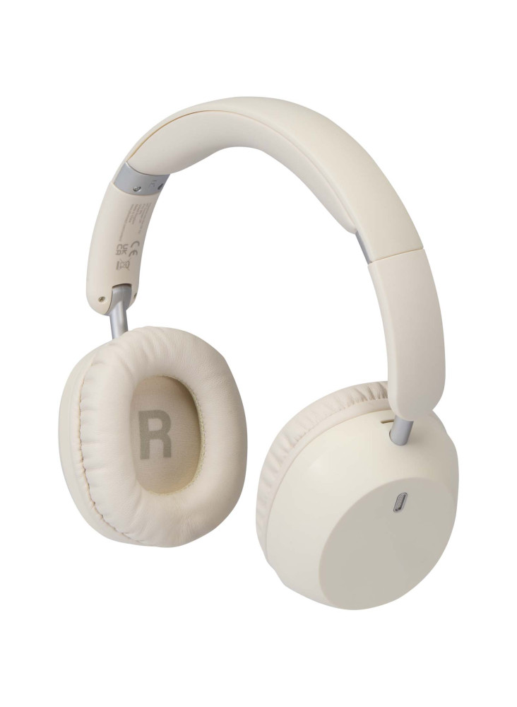 Casque publicitaire pliable ANC ENC plastique recyclé Hoggar