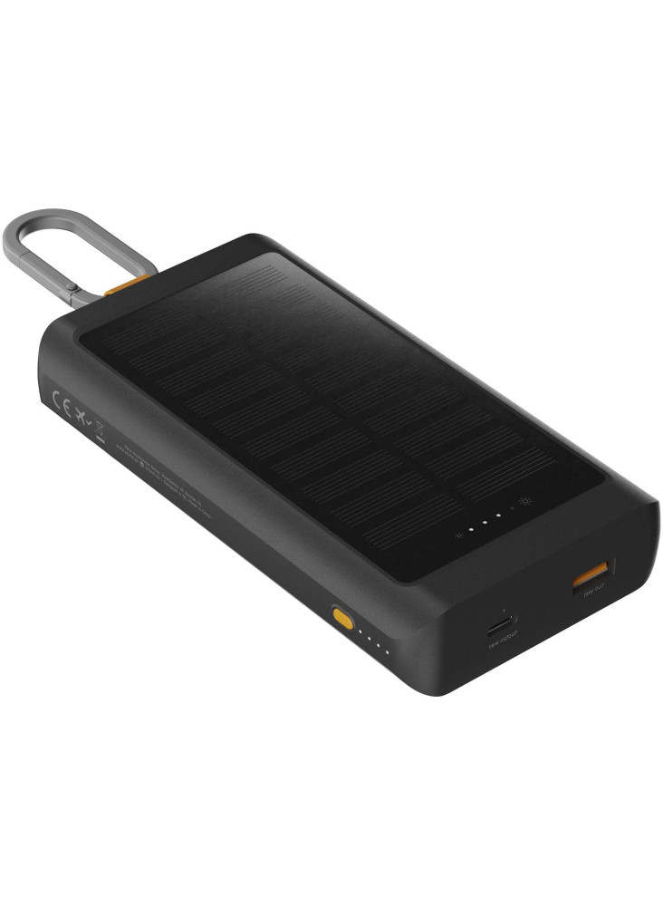 Batterie de secours solaire Xtorm XG2S101 Go2 de 10 000 mAh et 15 W avec éclairage