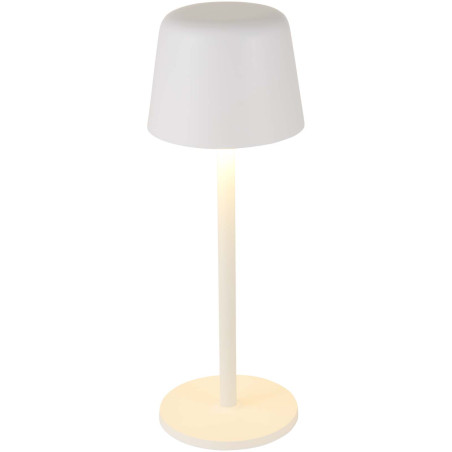 Lampe de table rechargeable et d’intensité réglable Alya avec 3 modes d’éclairage