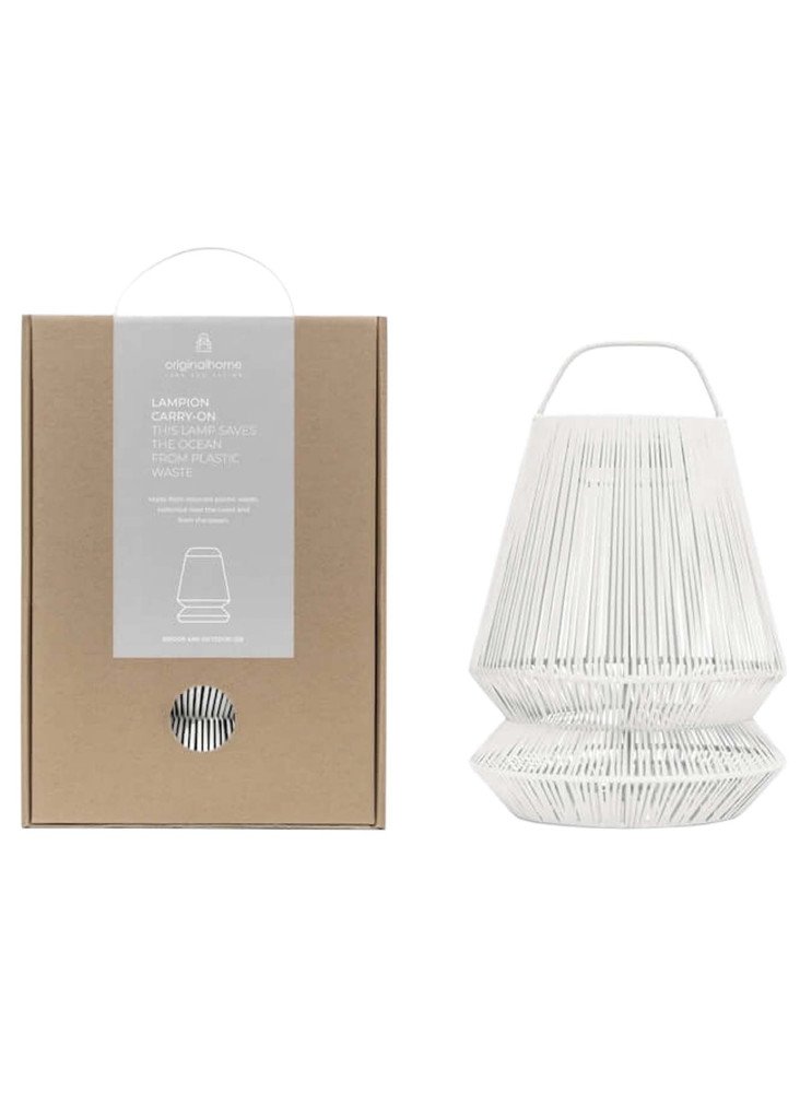 Abat-jour portable publicitaire recyclé Originalhome Lampion