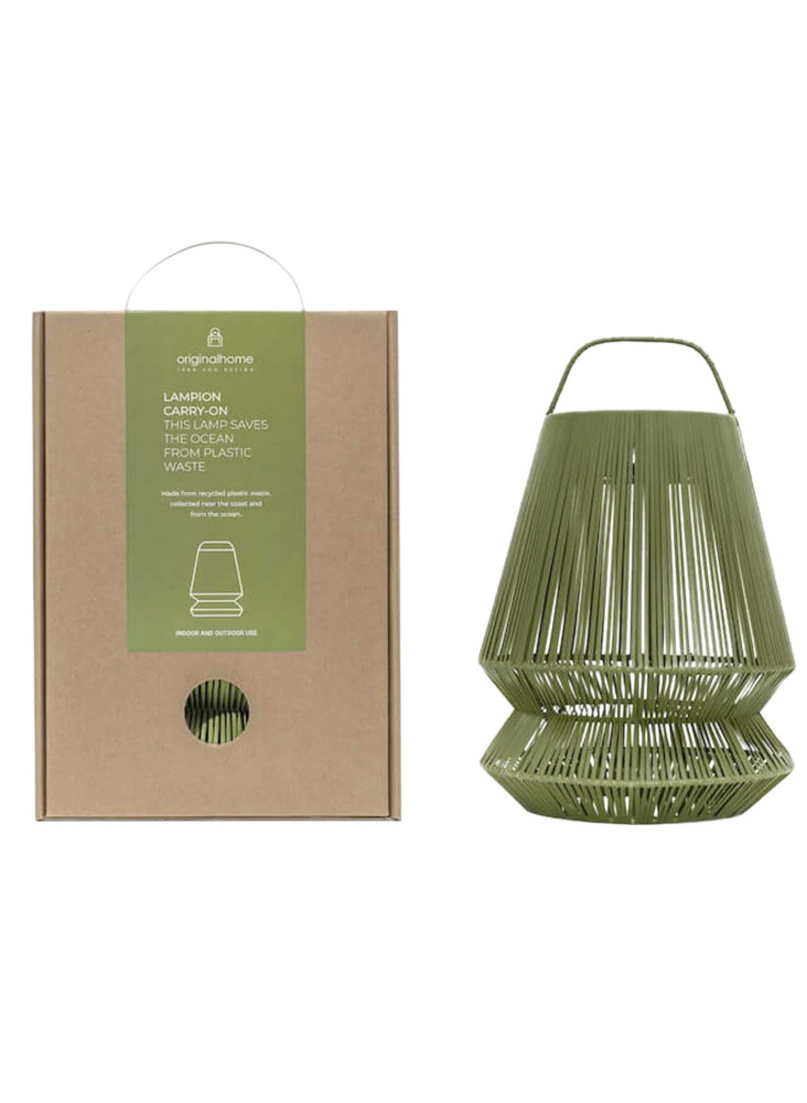 Abat-jour portable publicitaire recyclé Originalhome Lampion