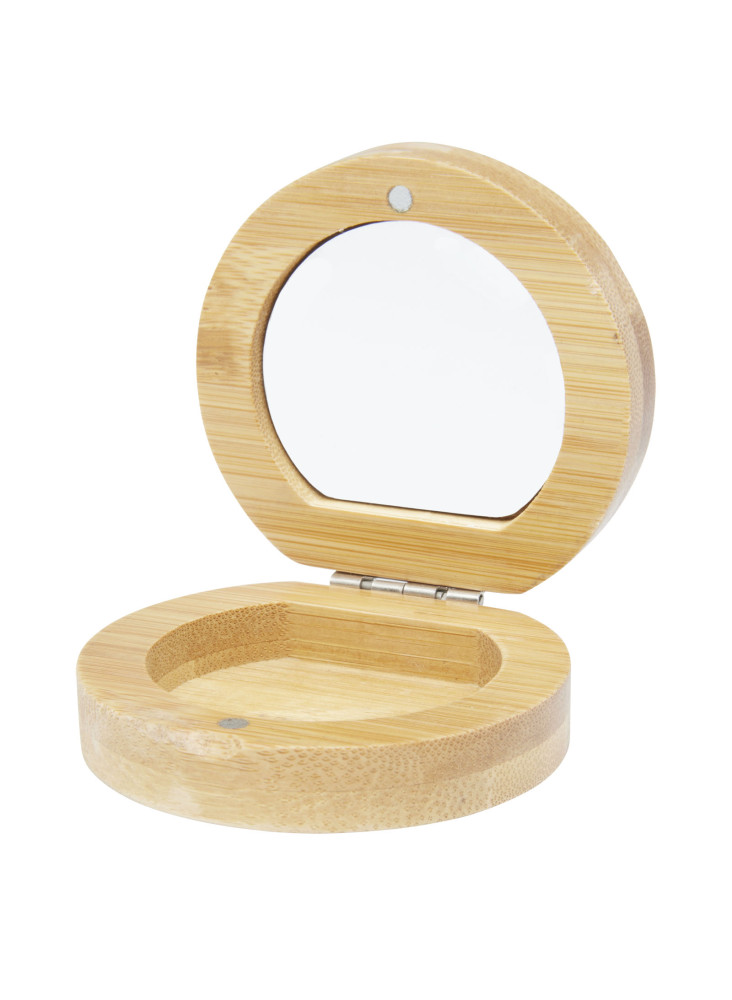 Miroir de poche Afrodit en bambou