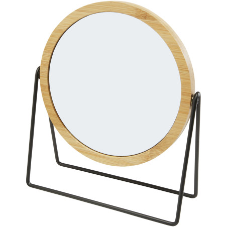 Miroir publicitaire pied bambou Hyrra