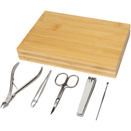 Set publicitaire manucure bambou 5 pieces Ladia