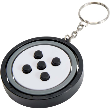 Porte-clés fidget publicitaire gyroscope recyclé Spinx
