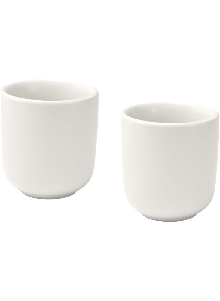 Tasses à expresso Male en céramique de 90 ml - set de 2 en finition mate