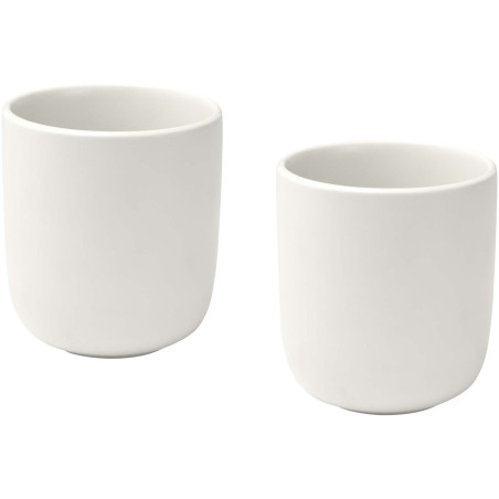 Tasse publicitaire céramique Male 200 ml lot de 2