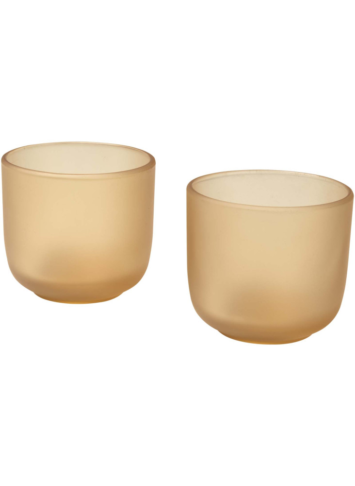 Gobelet publicitaire en verre Male 200 ml lot de 2