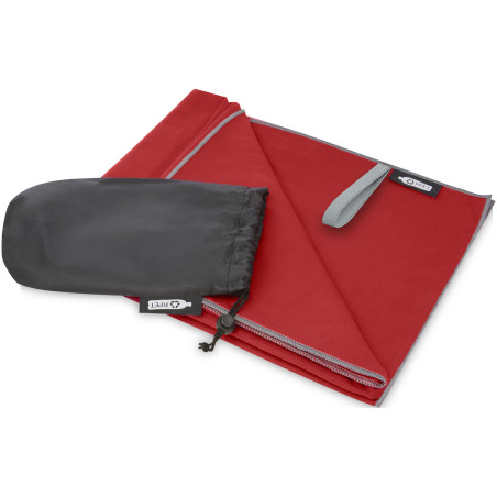Serviette publicitaire sport RPET 130 x 80 cm Pieter