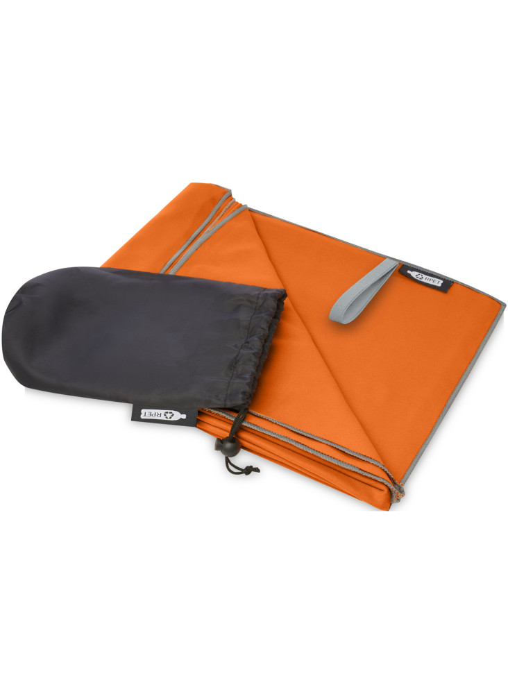 Serviette publicitaire sport RPET 130 x 80 cm Pieter