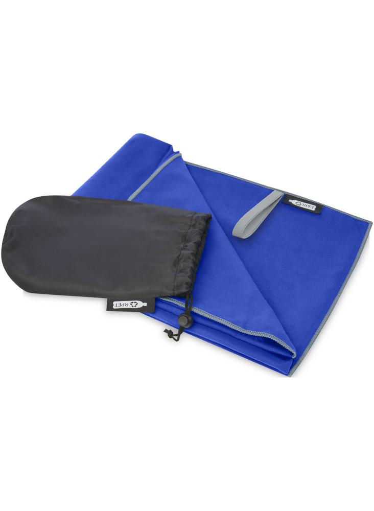 Serviette publicitaire sport RPET 130 x 80 cm Pieter
