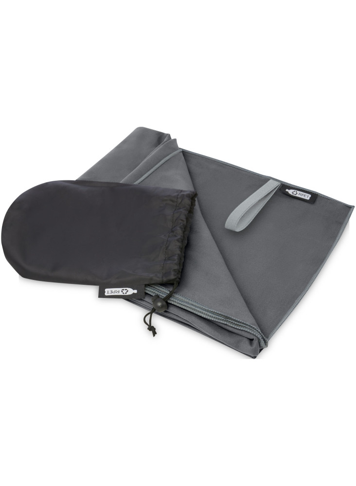 Serviette publicitaire sport RPET 130 x 80 cm Pieter