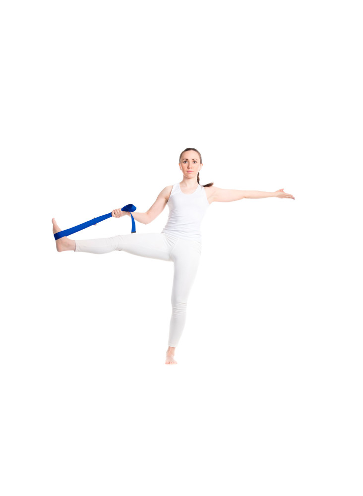 Sangle publicitaire yoga RPET Virabha