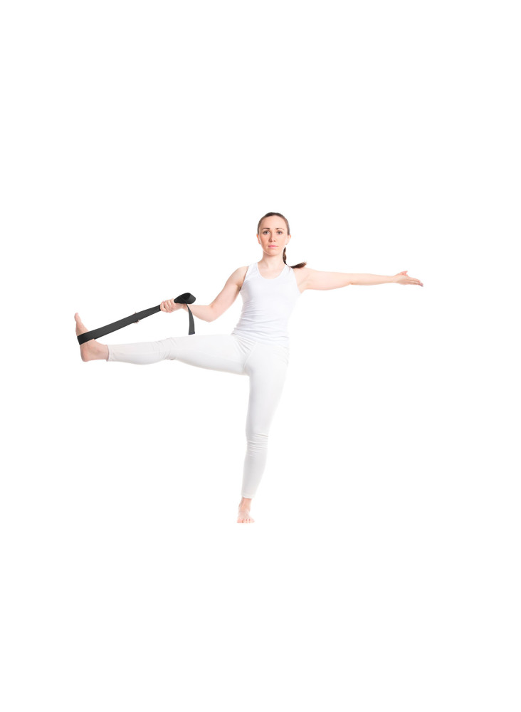 Sangle publicitaire yoga RPET Virabha