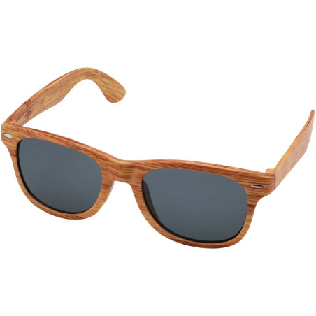 Lunettes de soleil publicitaire avec effet bois Mira