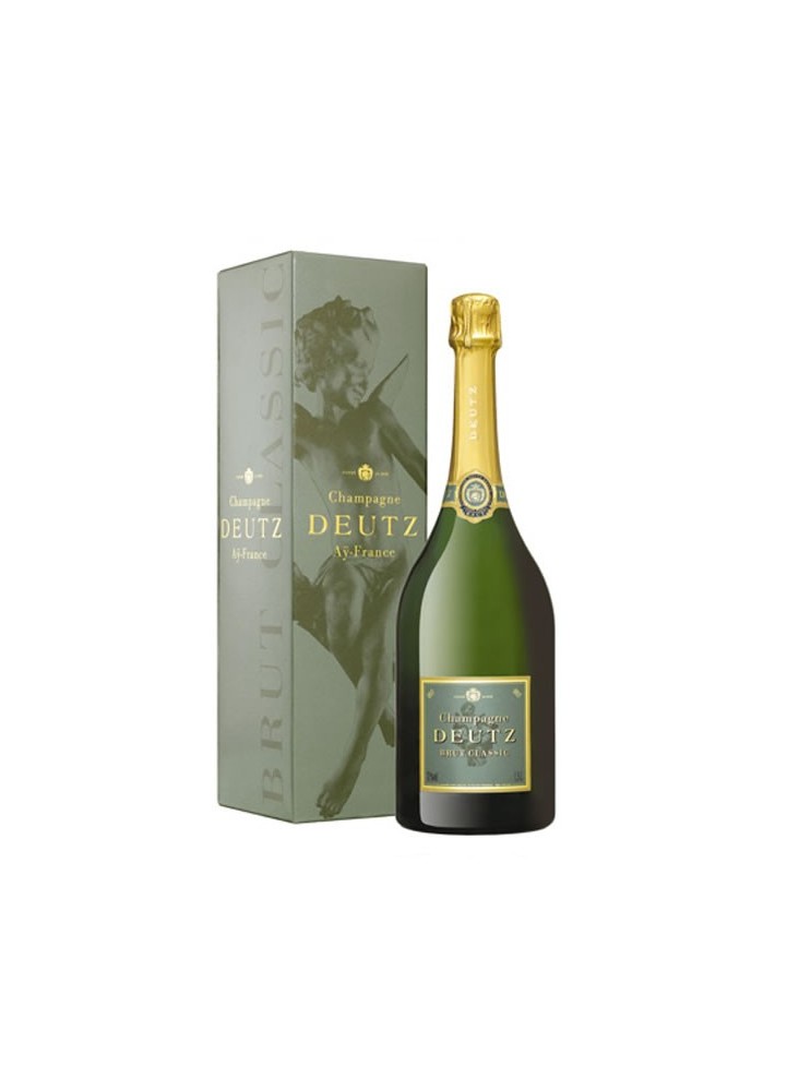 Champagne Deutz Brut Classique + Coffret  publicitaire
