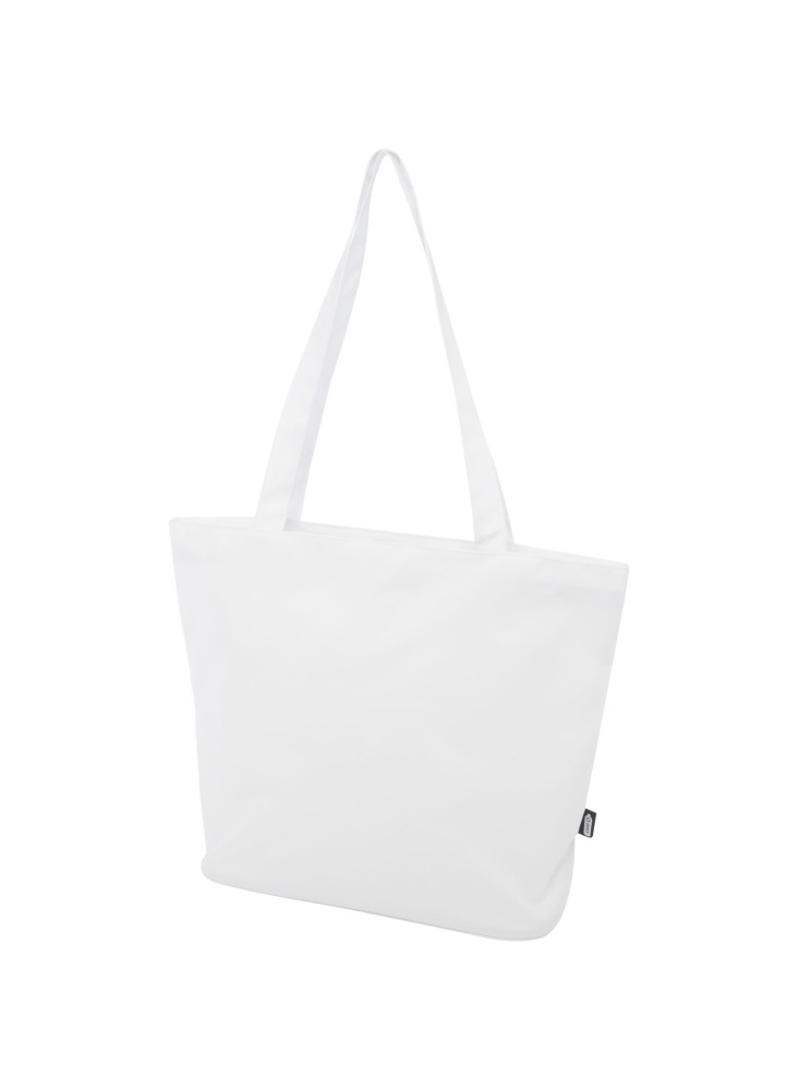 Sac shopping publicitaire Panama zippé recyclé GRS 20 L