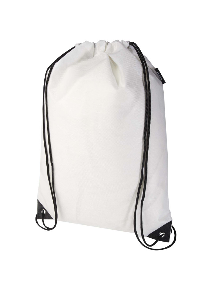 Sac à dos publicitaire à cordon en non-tissé recyclé Evergreen 5 L
