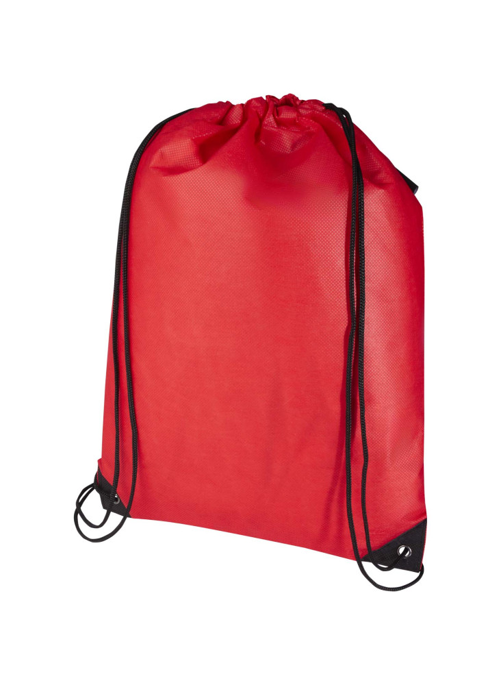 Sac à dos publicitaire à cordon en non-tissé recyclé Evergreen 5 L