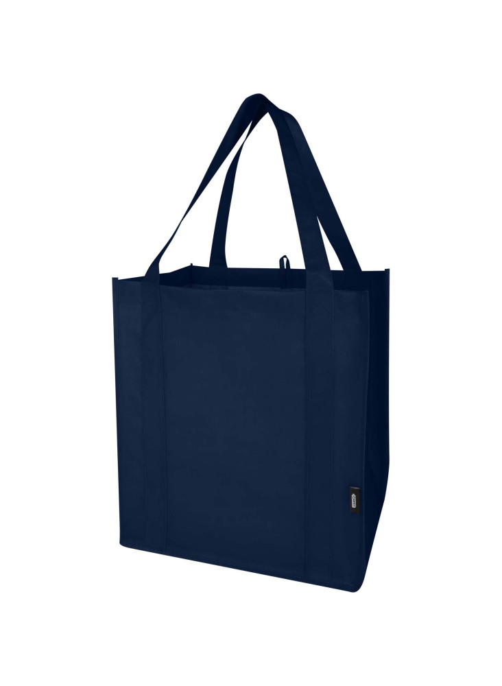 Sac shopping publicitaire Liberty à fond rigide recyclé GRS 29 L