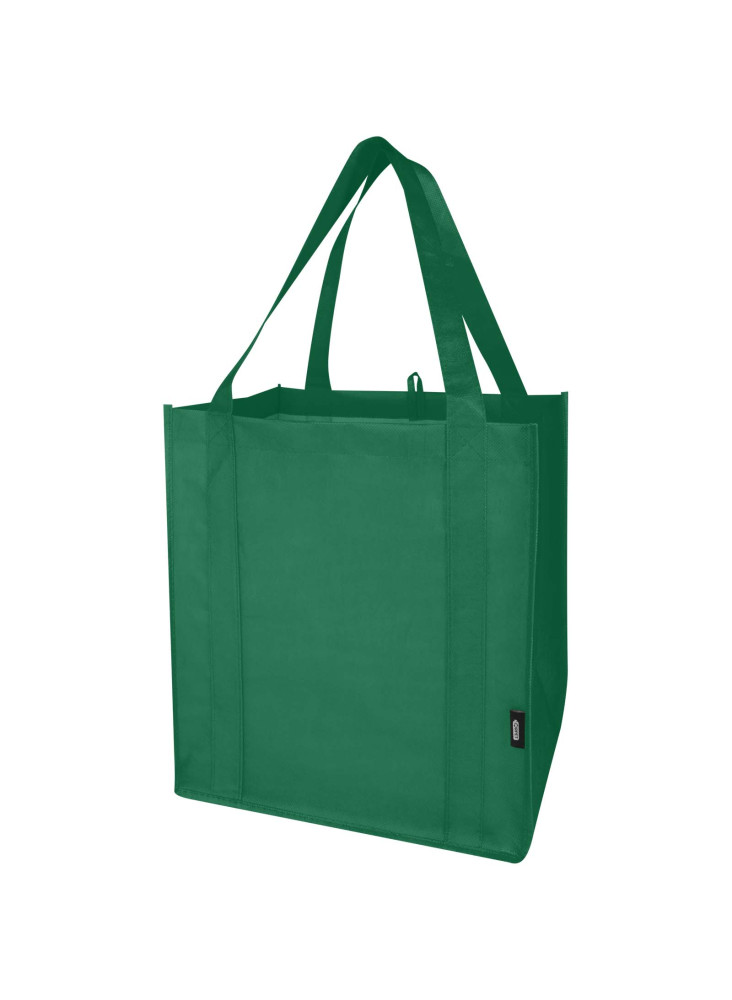 Sac shopping publicitaire Liberty à fond rigide recyclé GRS 29 L