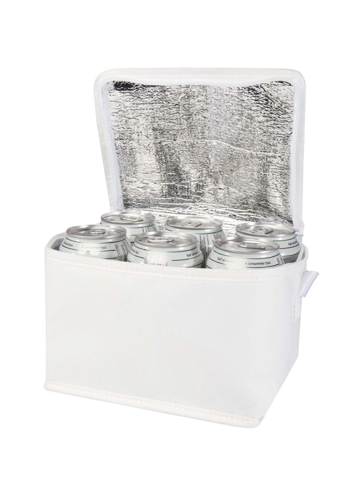 Sac isotherme Spectrum non tissé recyclé GRS de 4L pour 6 canettes