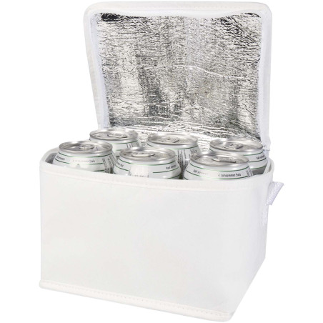 Sac isotherme publicitaire recyclé Spectrum 6 canettes 4L
