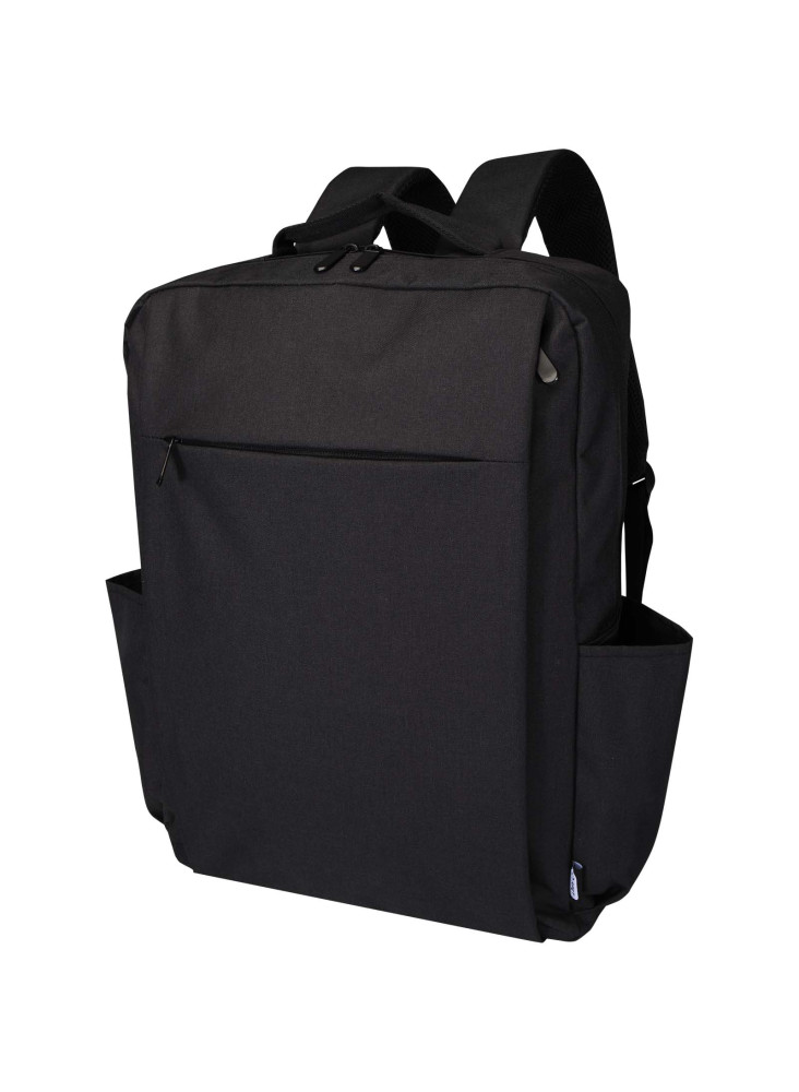 Sac publicitaire a dos ordinateur 15" Libra recyclé GRS 15 L