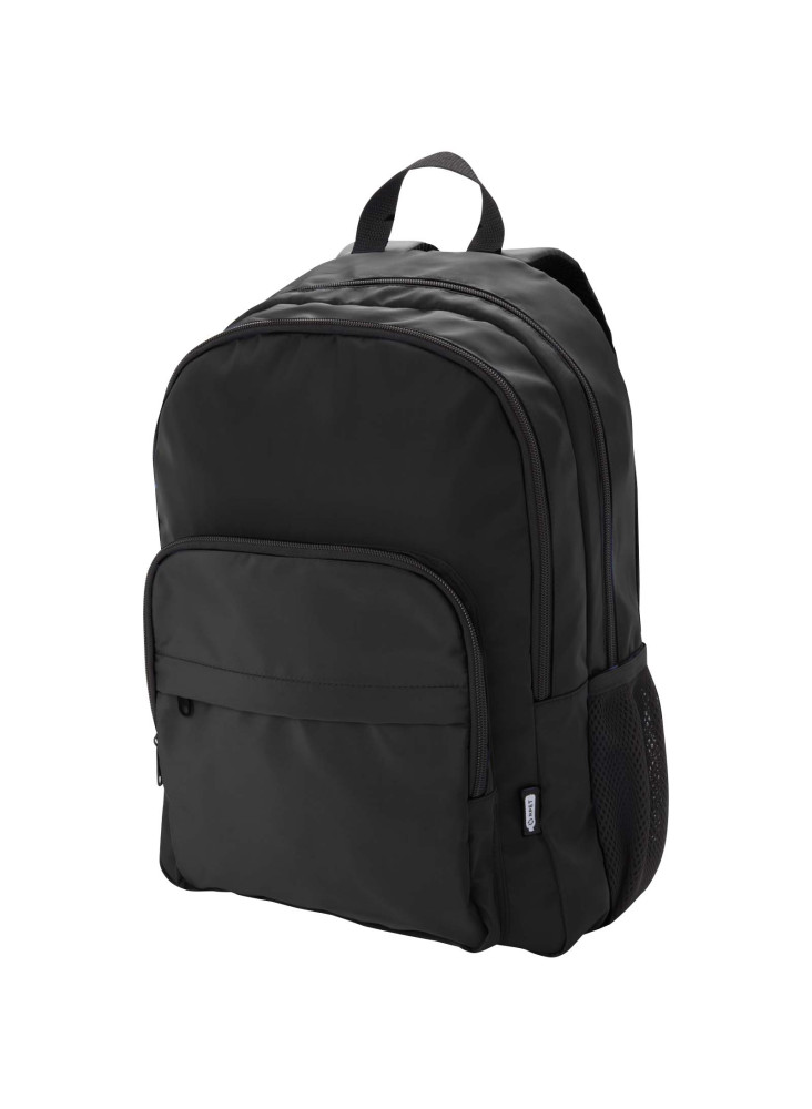 Sac publicitaire a dos ordinateur 15'' Trend Plus recyclé certifié GRS de 20L