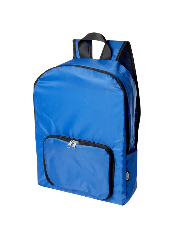 Sac à dos publicitaire pliable en RPET EcoFold 15 L
