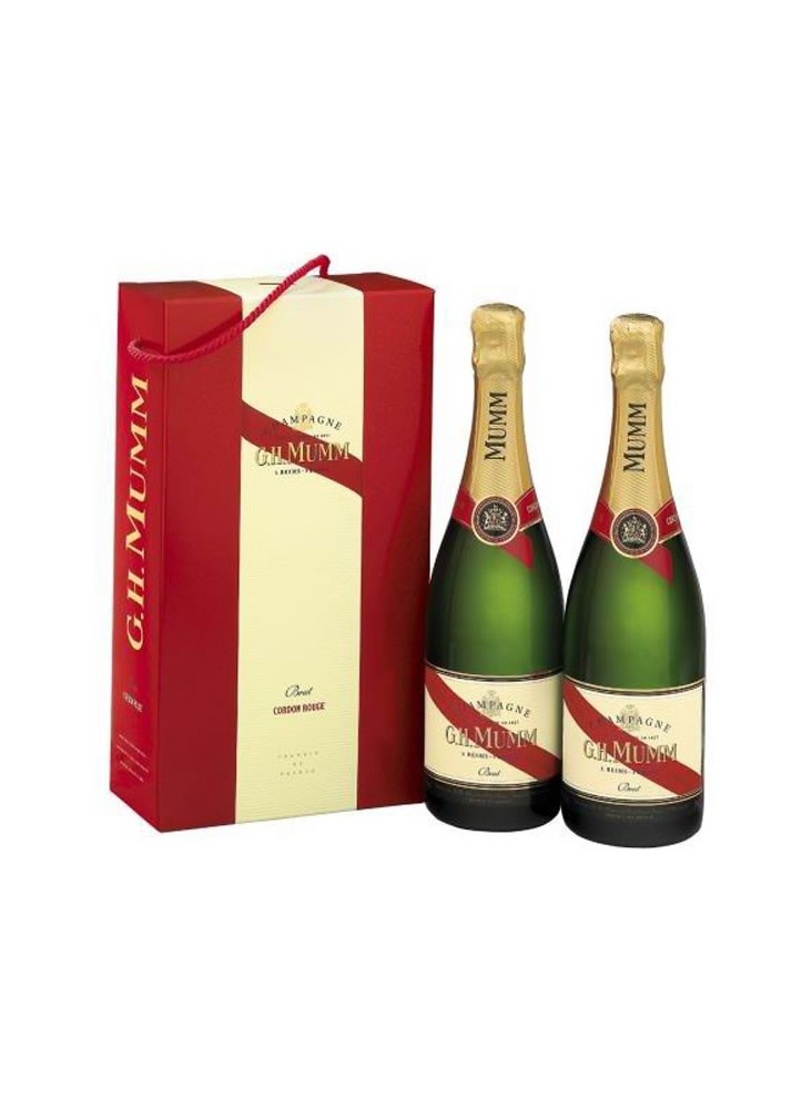objet publicitaire - promenoch - Champagne Mumm Cordon Rouge Brut  - Champagne Coffret