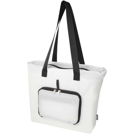 Sac shopping publicitaire pliable EcoFold en RPET 16 L