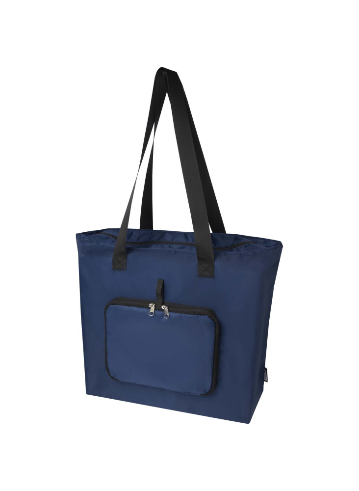 Sac shopping publicitaire pliable EcoFold en RPET 16 L