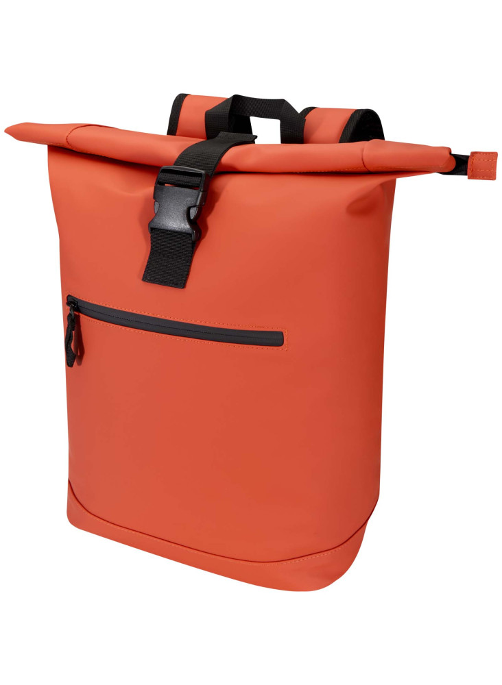 Sac à dos publicitaire rolltop en matériaux recyclés Resi Plus 18 L