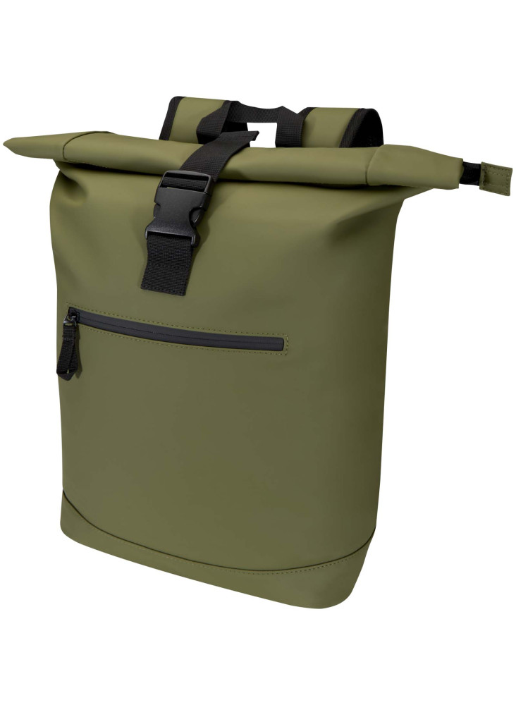 Sac à dos publicitaire rolltop en matériaux recyclés Resi Plus 18 L