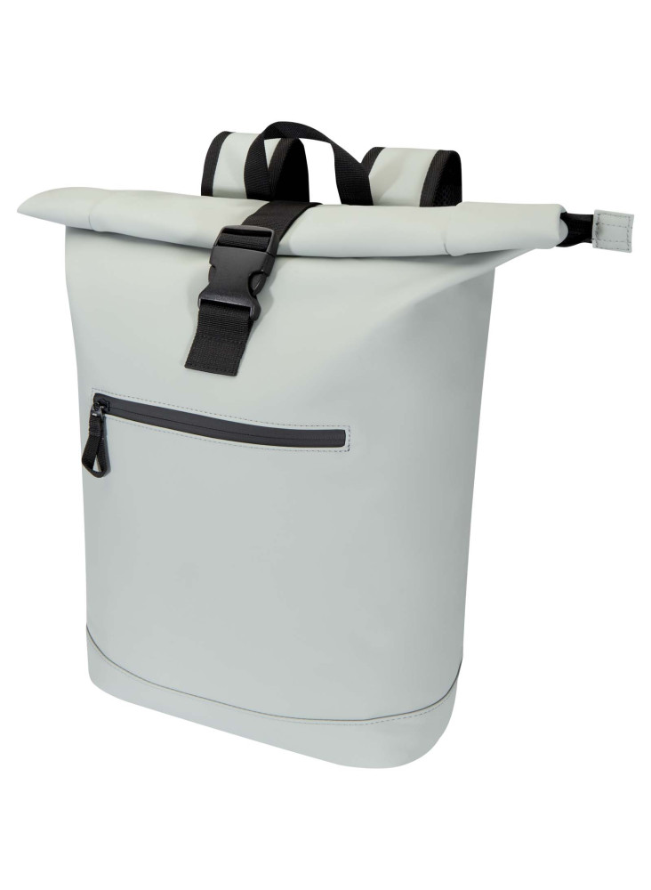 Sac à dos publicitaire rolltop en matériaux recyclés Resi Plus 18 L