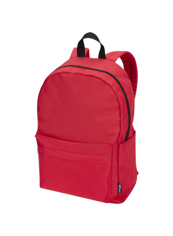 Sac publicitaire a dos ordinateur Byron de 16 L et 14" en matériaux recyclés certifiés GRS