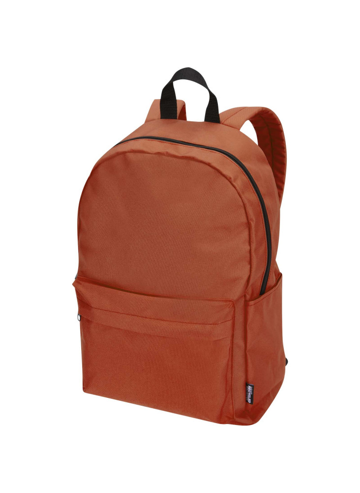 Sac publicitaire a dos ordinateur Byron de 16 L et 14" en matériaux recyclés certifiés GRS