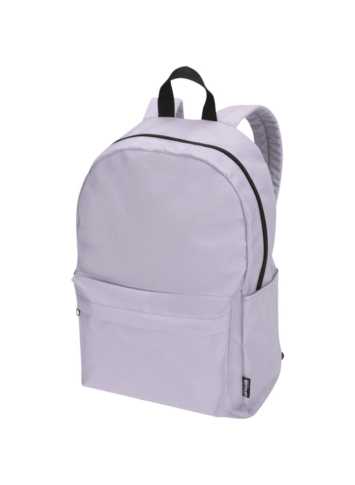 Sac publicitaire a dos ordinateur Byron de 16 L et 14" en matériaux recyclés certifiés GRS