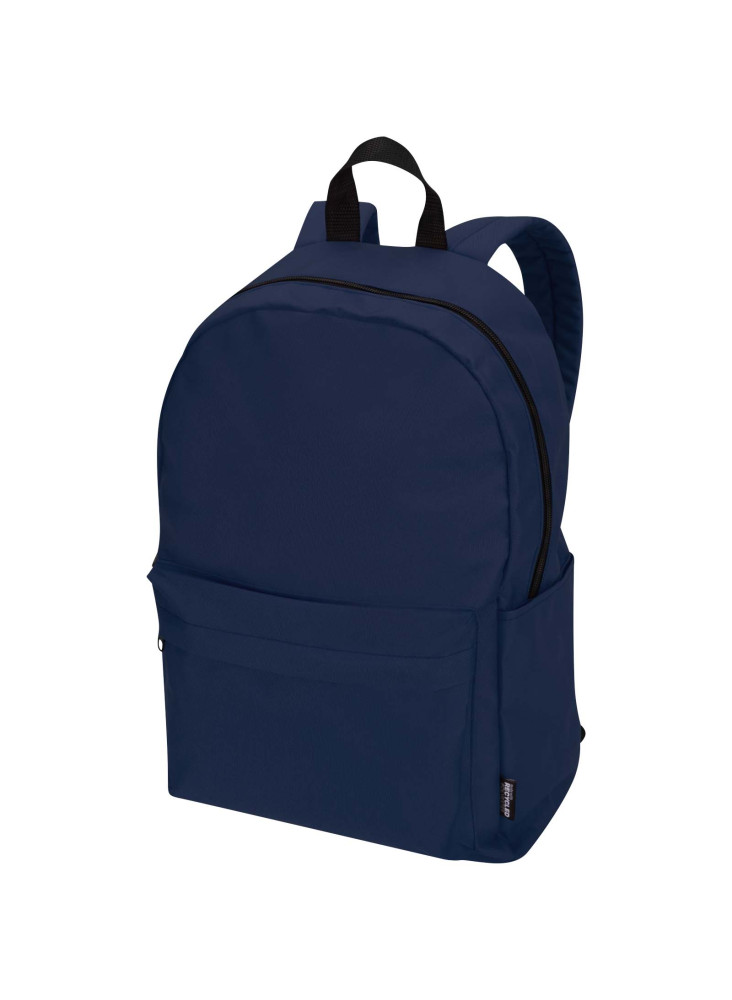 Sac publicitaire a dos ordinateur Byron de 16 L et 14" en matériaux recyclés certifiés GRS