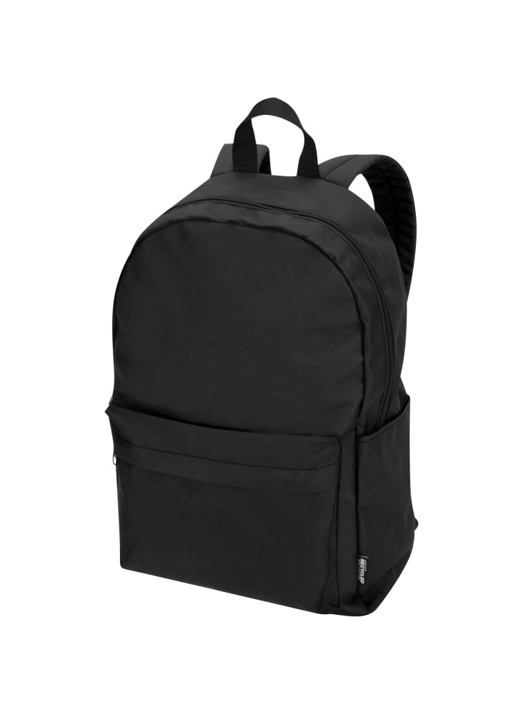 Sac publicitaire a dos ordinateur Byron de 16 L et 14" en matériaux recyclés certifiés GRS
