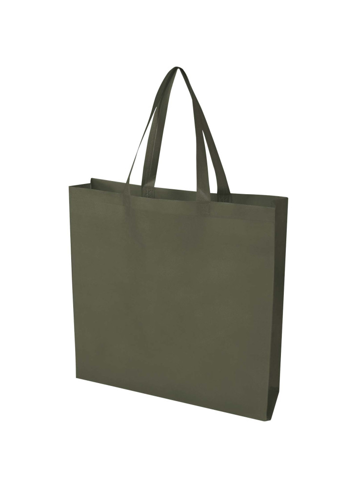 Sac shopping publicitaire EcoSeal à soufflets recyclé GRS 12 L