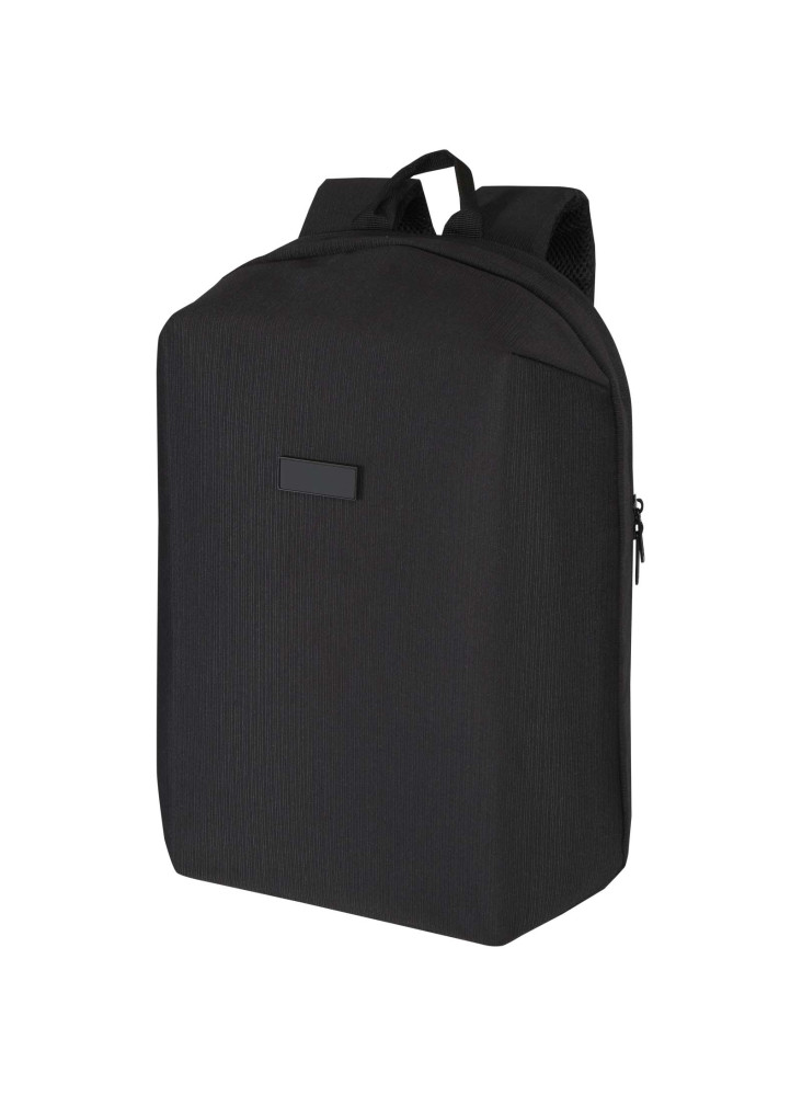 Sac publicitaire a dos antivol ordinateur 15" Luma de 10 L en matériaux recyclés GRS