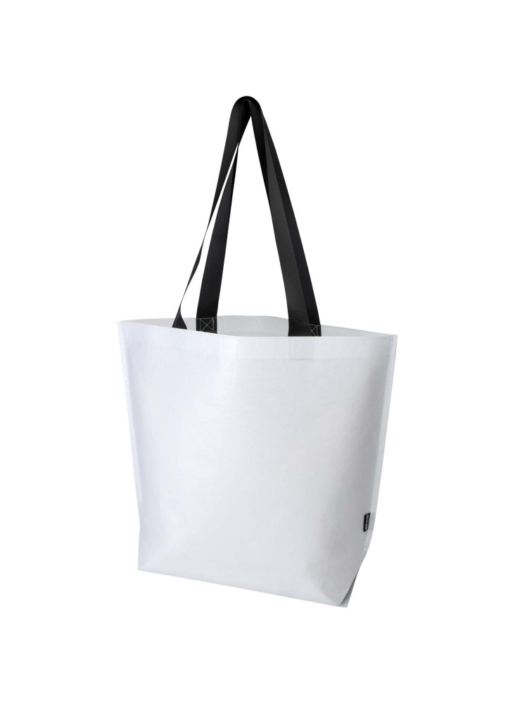 Sac shopping publicitaire Duo oversize double laminage recyclé GRS 30 L