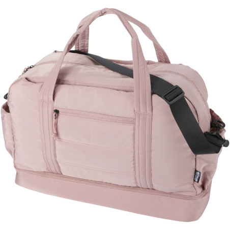 Sac de voyage Puffer recyclé certifié GRS avec fond isolé de 30 L